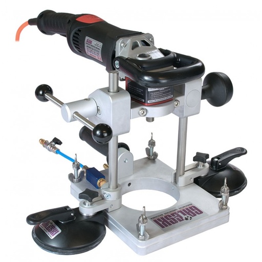 [GA-COMBI-POL] Galeski Drill Stand + Machine Combinator Polifox 1700 Plus (Power 1750 W, RPM 800 - 3600 t/min)