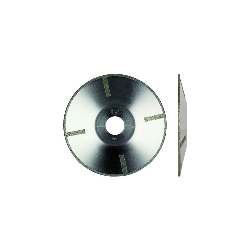 Disque Assiette Electrodéposé pour Marbre et Pierre Bleue