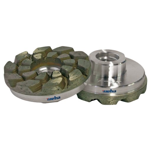 [W500132000] Diamantsteen TN Ø50 mm M14 (Diameter 50 mm, Aansluiting M14, Korrel 1)