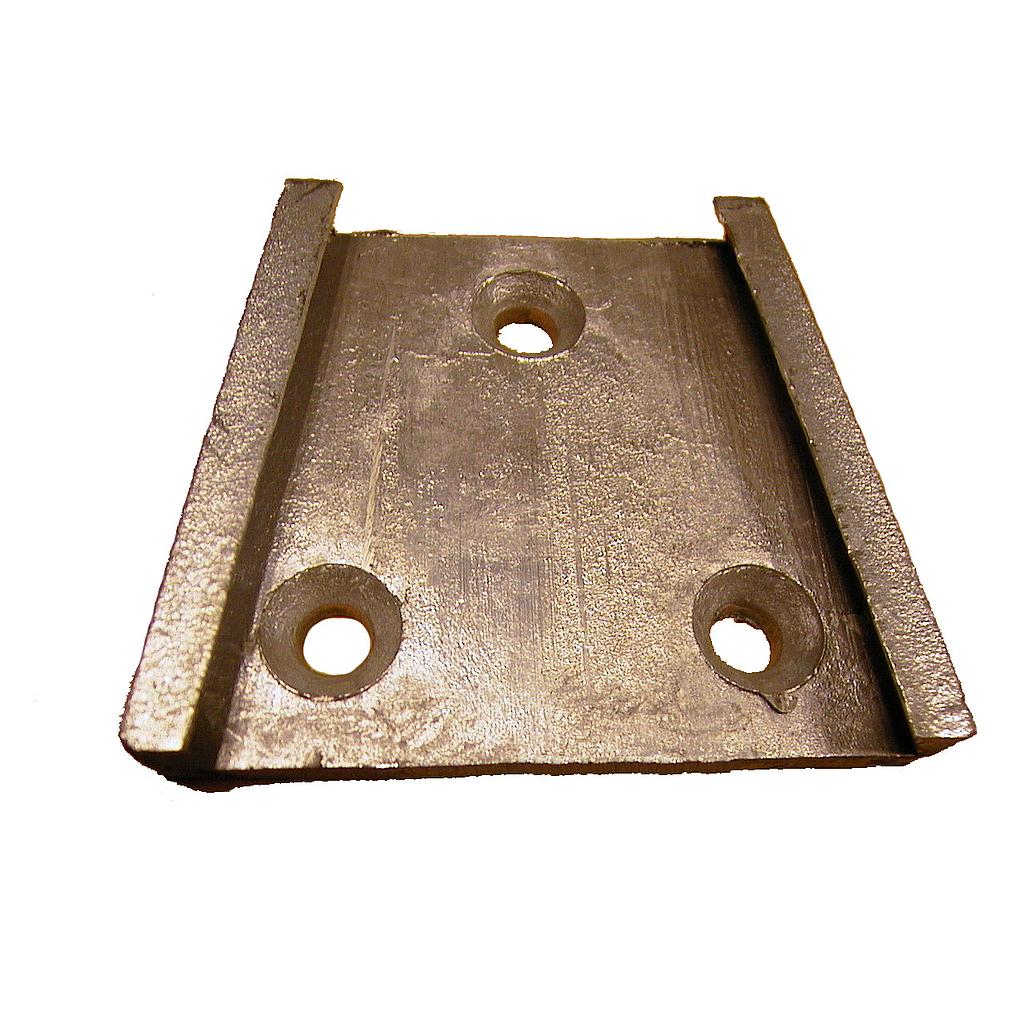 Segmenthouder Frankfurt Aluminium + Vijzen