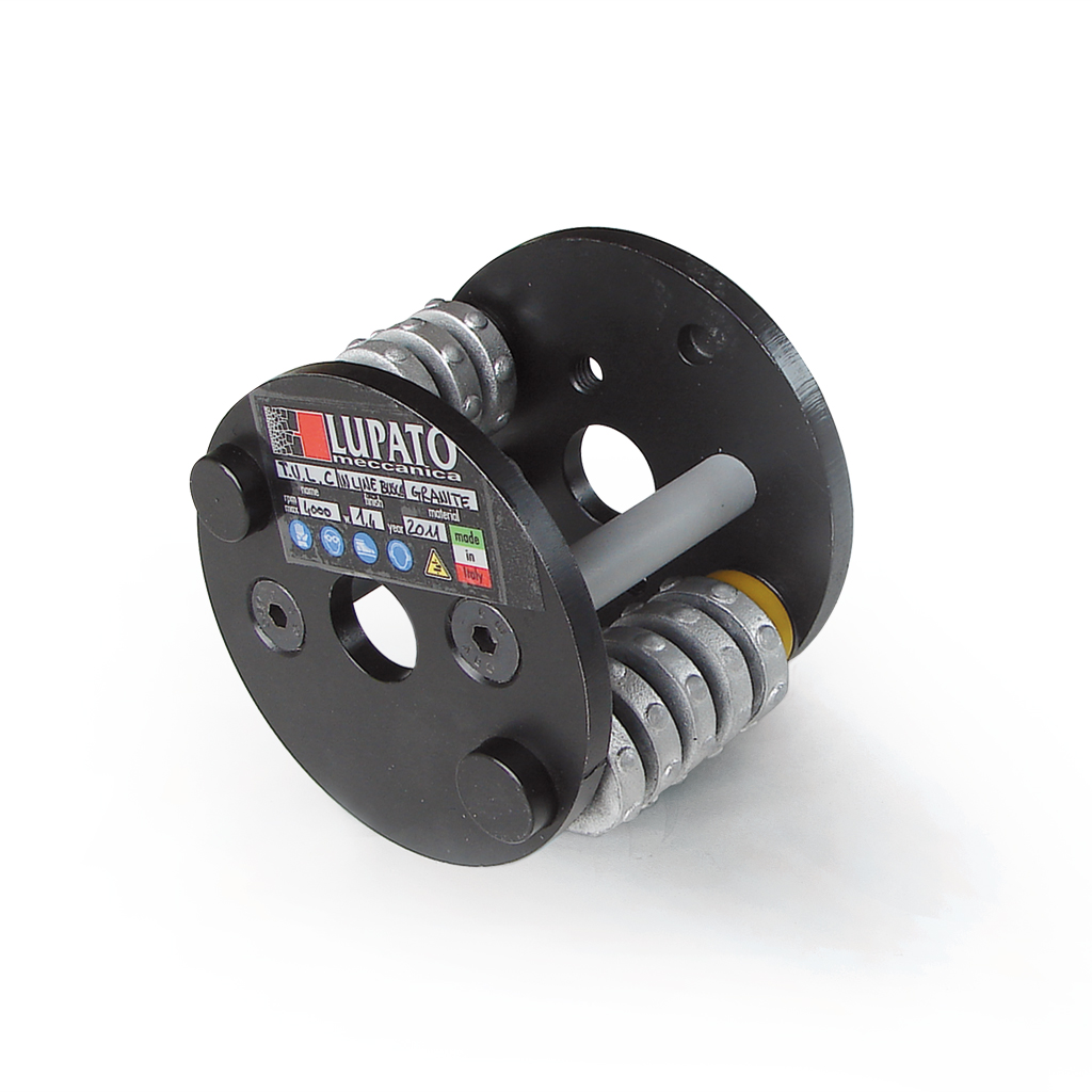 Lupato Inline bush hammering roller Ø115 x 50 mm for Birba M/14
