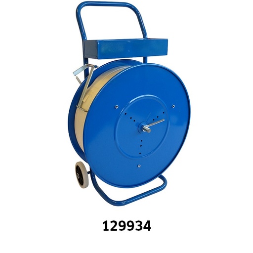 [SEKI-AFROL3] Afroller op Wielen voor Spanband Polypropyleen (Rollengte 3000 m)