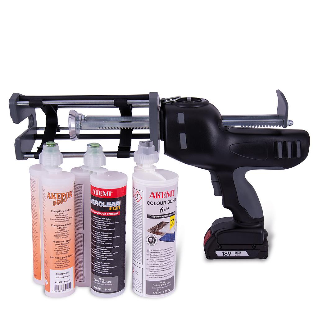 Akemi Professioneel Accupistool voor Hulzen 400 ml