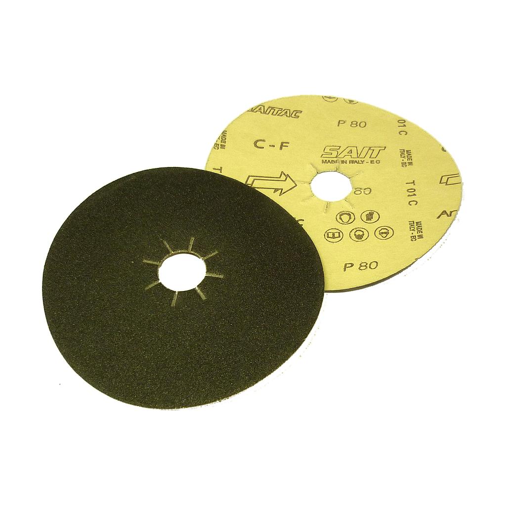 Saitac Schuurpapier Ø140 x 22.2 mm met Sterasgat