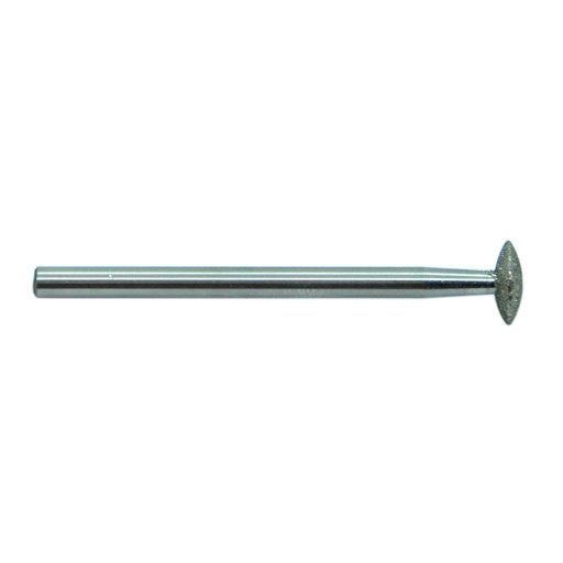 [TRFC633080] Diamantfrees UFO Galvanisch voor Marmer en Blauwe Hardsteen - Tige 3 mm (Diameter 8 x 2,5 mm, Aansluiting Tige 3 x 50 mm)