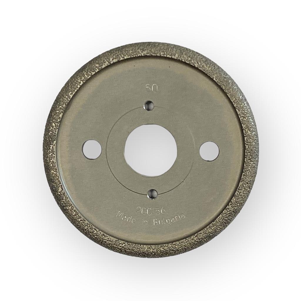 Disque Rainure Ø125 mm x 30 mm - Largeur 12,7 mm + 2 Trous Supplémentaires Breton