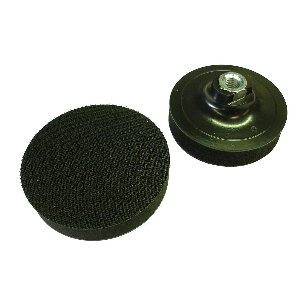 KGS Steunschijf Recht - Gummi 20 mm Velcro M14