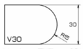 ADI Profile Router FastLine for UCS and Ceramic Ø96/60 mm V30 - Bore 35 mm