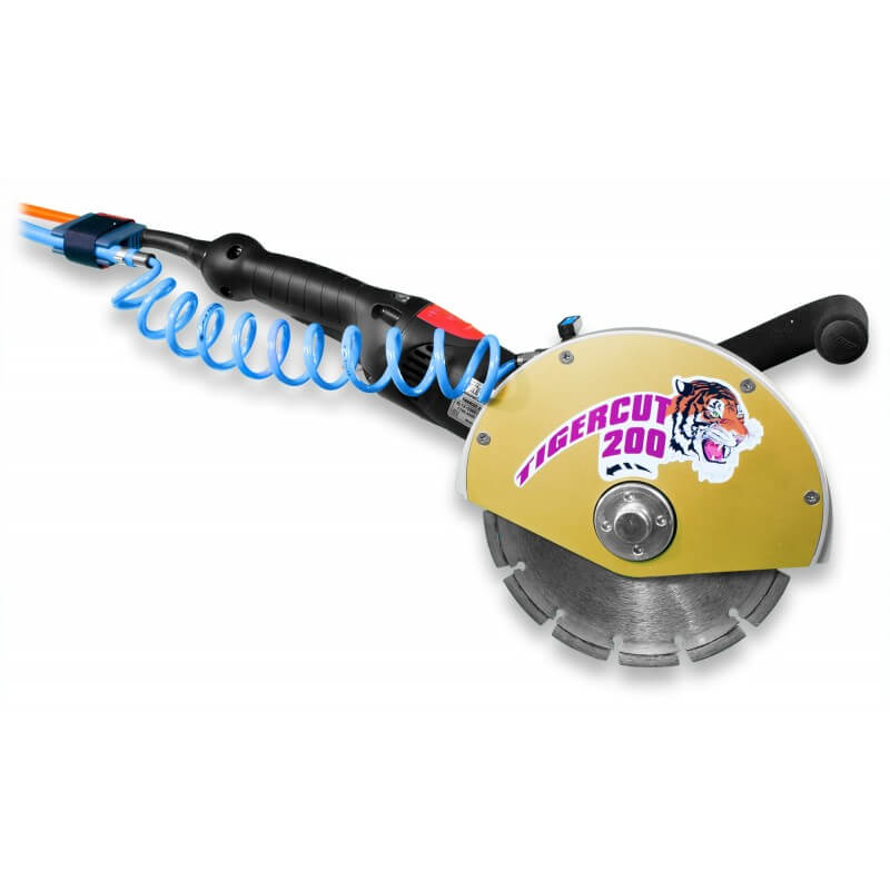 Galeski Angle Grinder Tigercut 200 with PRCD Switch