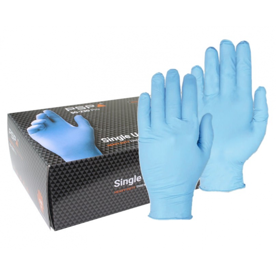 Gant Jetable Nitril Heavy Duty (par 100 pièces)