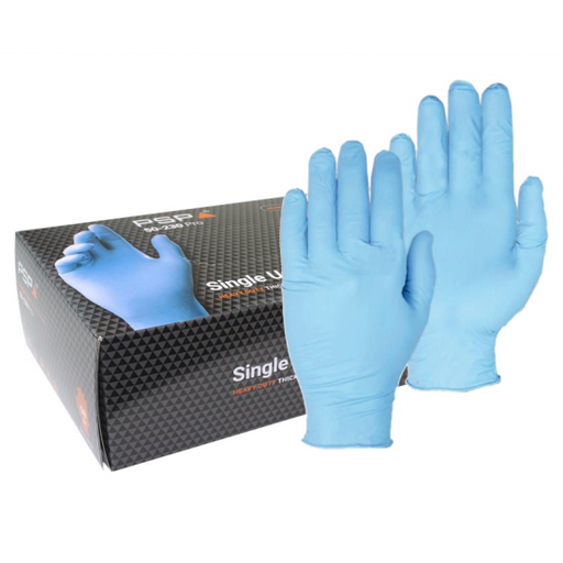 Gant Jetable Nitril Heavy Duty (par 100 pièces)
