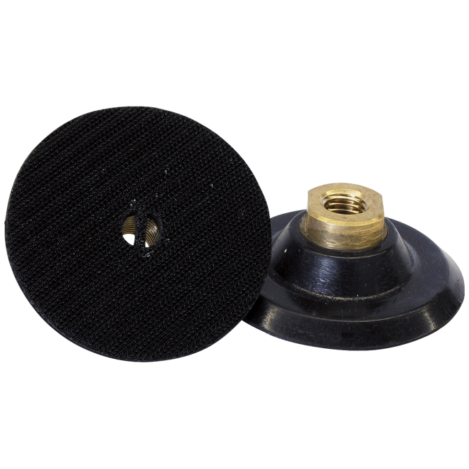 Steunschijf Gummi Hard Velcro M14