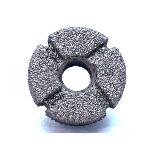 [AD-PB53042] ADI Fraise Diamantée pour Coins Soudo-brasé pour Marbre et Pierre Calcaire M14 (Raccord M14, Diamètre 40 mm, Hauteur 10 mm)