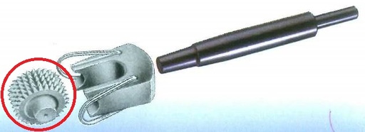 Pneumatische Boucharde Rotatief (Breedte 25 mm, Aantal Rijen 6 5)