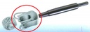 Houder voor Pneumatische Boucharde Rotatief 25 mm + Veren