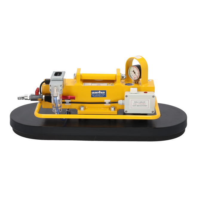 Vacuum Lifter T600 Compressed Air - Soft Suction pad 600 x 250 mm