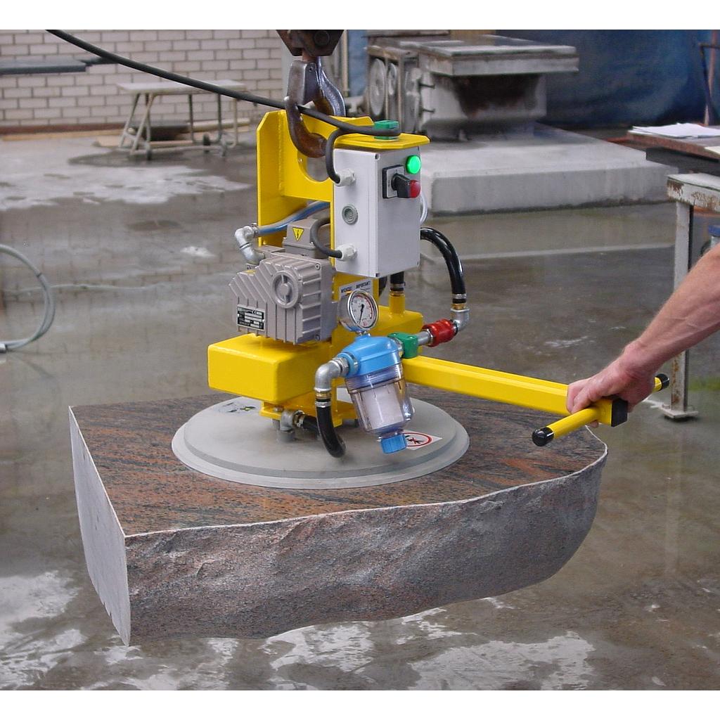 Vacuüm Hefsysteem Type NAS.MH Ø610 mm Hard H875/V438 kg Elektrisch CE