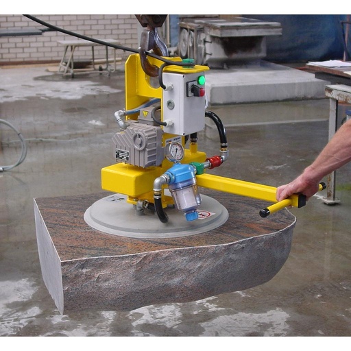 Vacuüm Hefsysteem Type NAS.MH Ø610 mm Hard H875/V438 kg Elektrisch CE