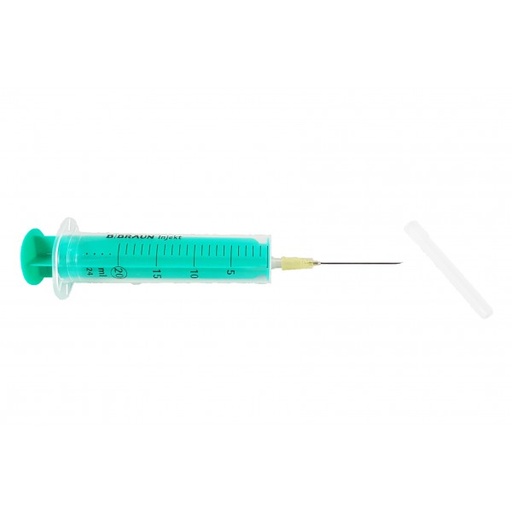 Akemi Set Injectiespuit 20 ml + Naald 0,9 x 40 mm PGZ