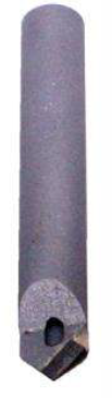 ADI Pointe à Graver Conique Diamant Polycristallin PCD pour Pierre Naturelle et Céramique sur Tige 10 mm avec Trou d'Eau
