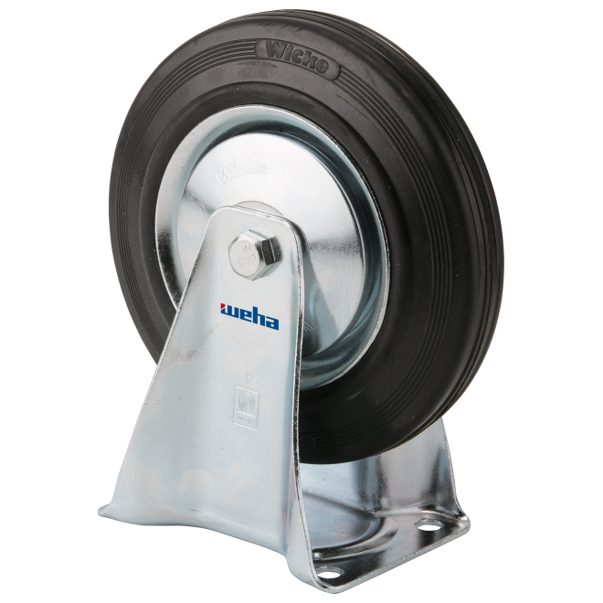 Roue Ø200/50-100 mm Fixe pour Star et Conteneur Basculant