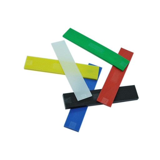 Cales en Plastique 100 x 20 mm en Vrac (Carton de 1000 pièces)