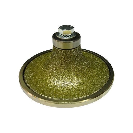 [TRMFT13R40] Profielfrees B Galvanisch voor Marmer en Blauwe Hardsteen Ø130 mm D427 M14 (Hoogte 40 mm, Diameter 130 mm, Korrel Medium D427, Aansluiting M14)