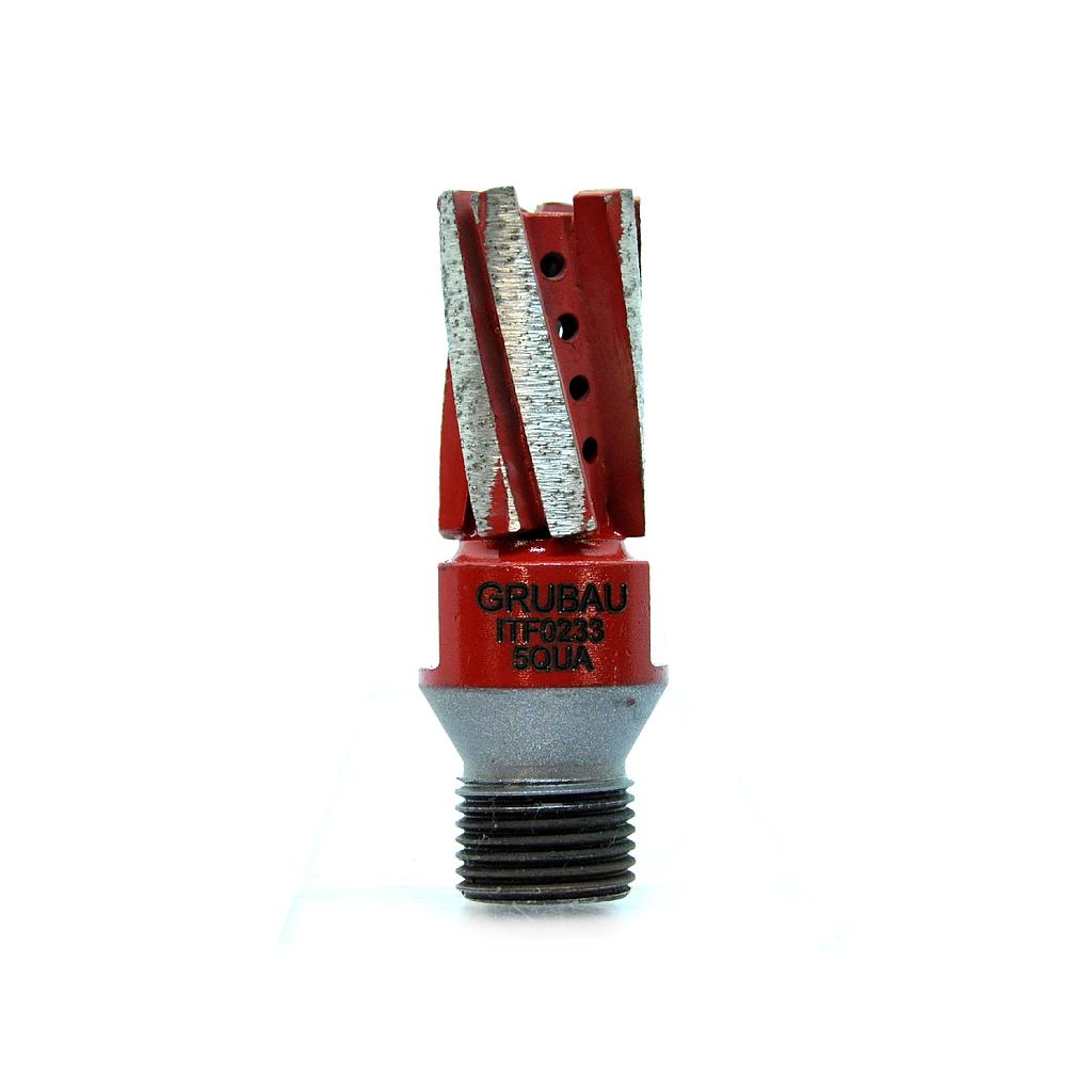 Italdiamant Fraise à Détourer Twin pour Quartzite R1/2"