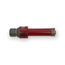 Italdiamant Diamantboor met Segmenten voor Kwartsiet R1/2"