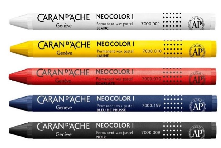 Caran d'Ache vetkrijt Rond Neocolor I (per 10 stuks)