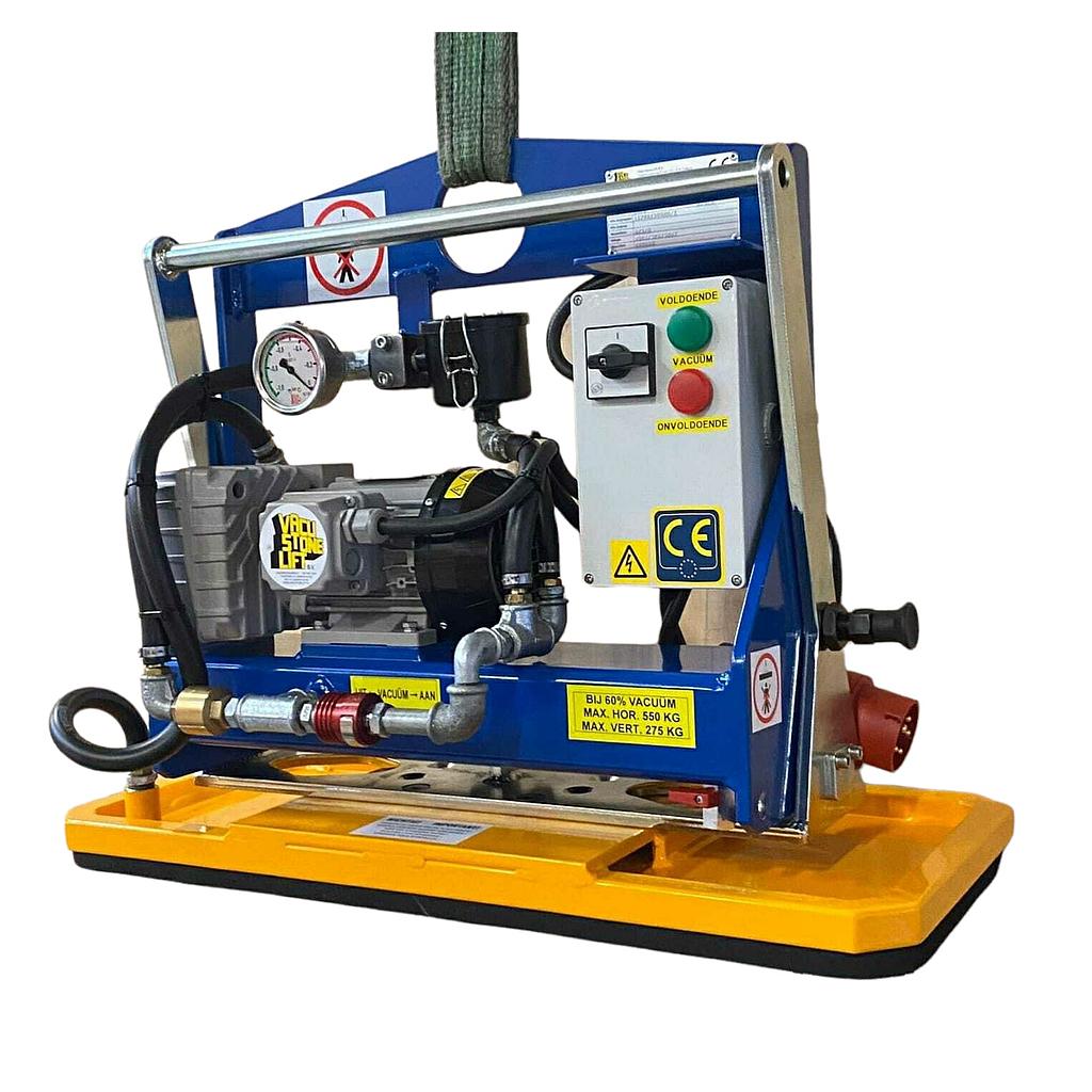 Vacuum Lifting System Type NKMH0275V01LZ 700 x 300 mm – H550 kg – V275 kg Electric CE
