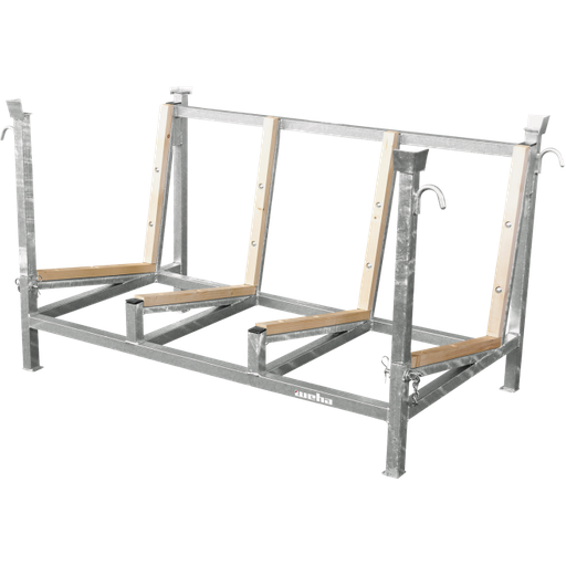 [W801016100] Palette Empilleur Galvanisée pour Chariot (Dimensions 1480 x 840 x 840 mm, Capacité 1200 kg)