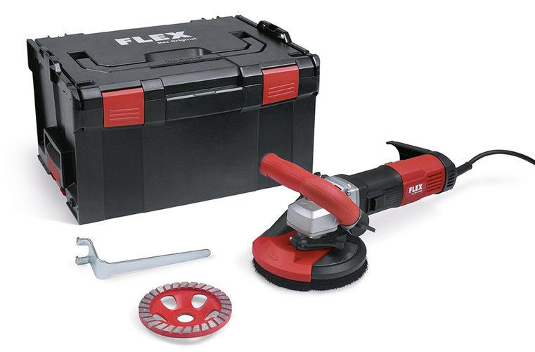 Flex Schuurmachine voor Beton LD 16-8 125 R - Kit Turbo Jet