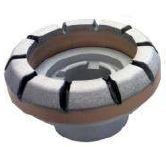 ADI Diamantfrees Ø114 mm Verlek 60° Afgerond voor Graniet en Composiet Asgat 35 mm