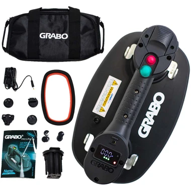 Ventouse à Main à Batterie Grabo Pro dans un Sac de Protection