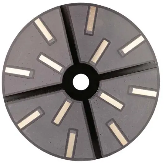 Vlakpolijststeen MRP Ø250 mm Metal-Resin
