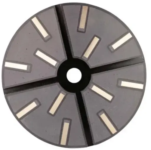 Vlakpolijststeen MRP Ø250 mm Metal-Resin