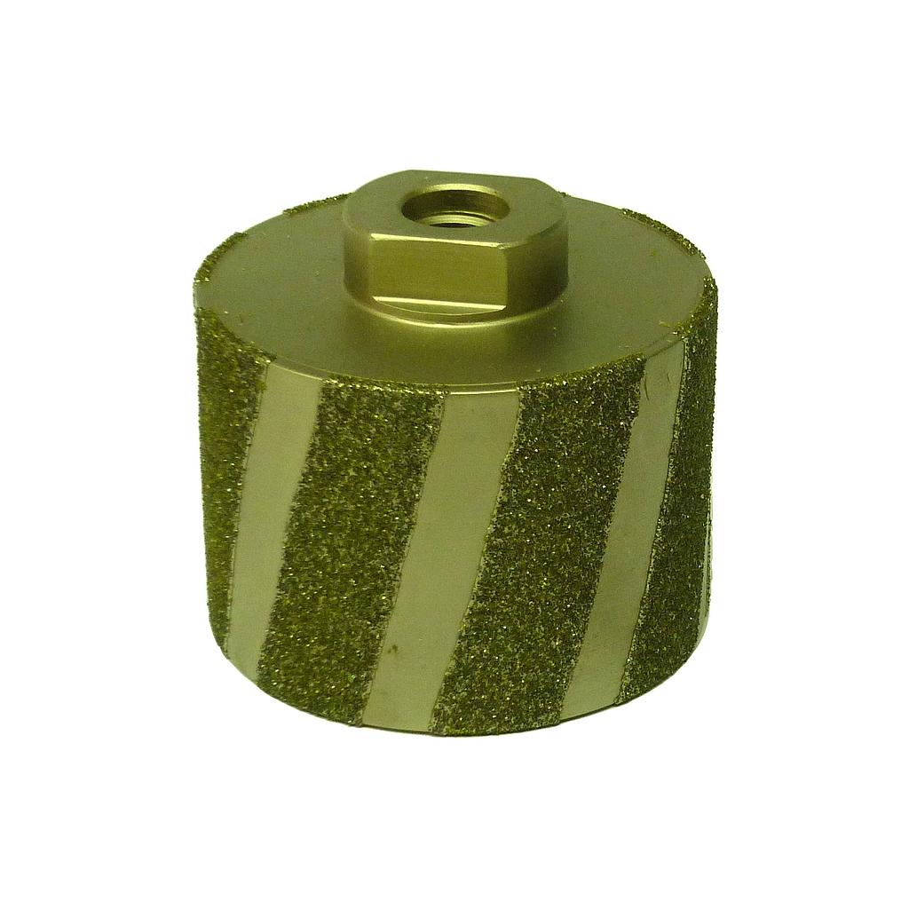 Diamond Router Bit Electroplated Cilinder for Marble and Bluestone M14