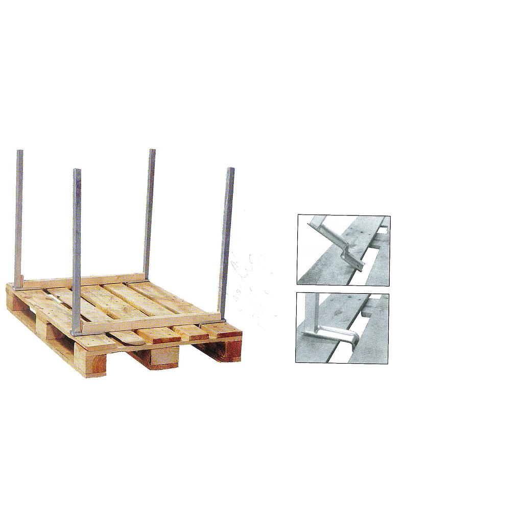 Steunpaal voor Europallet (per stuk)
