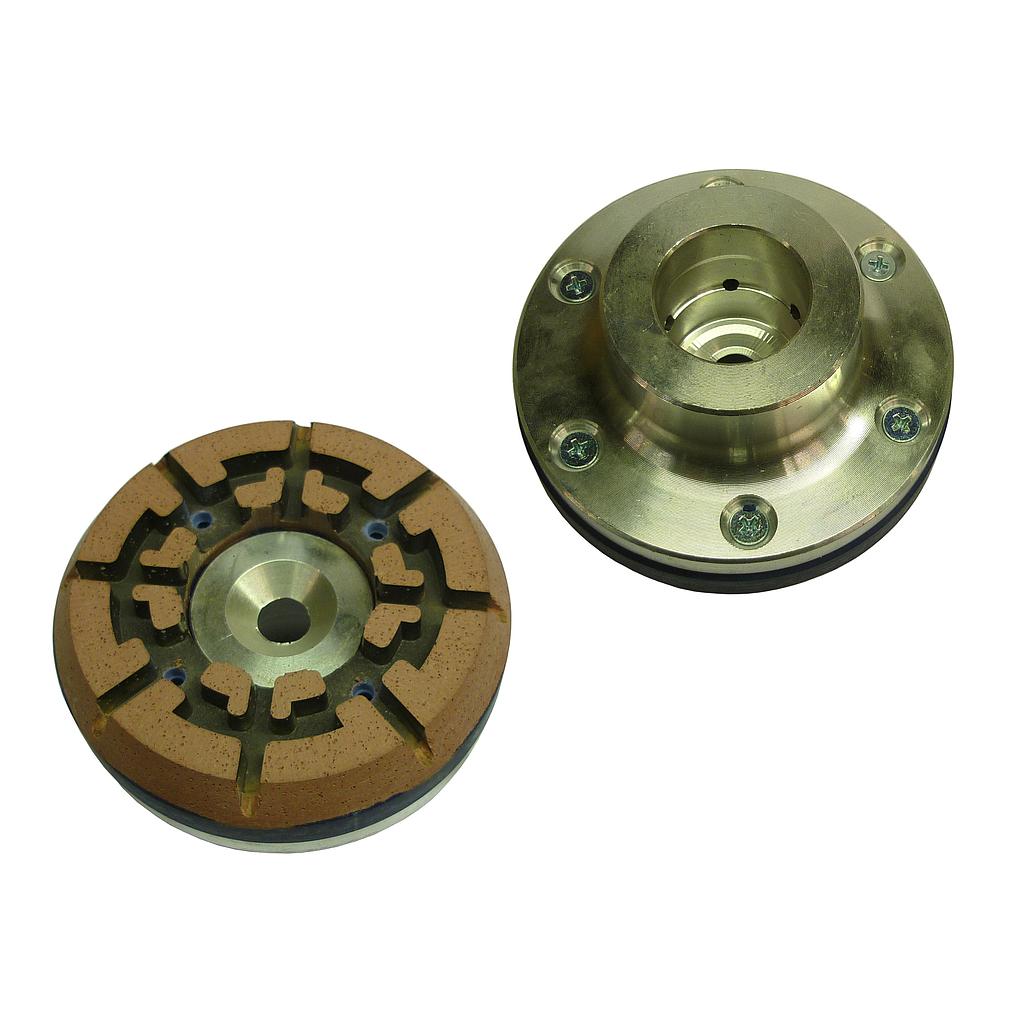 Nicolai Diamantsteen Verlek 60° Ø100 mm voor Graniet en Composiet Asgat 35 mm