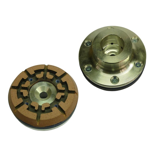 Nicolai Meule Diamantée Egouttoir 60° Ø100 mm pour Granit et Composite Alésage 35 mm