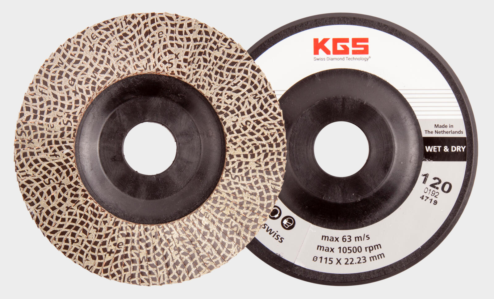 KGS Hybrid® Flap Ø115 mm - Asgat 22,2 mm