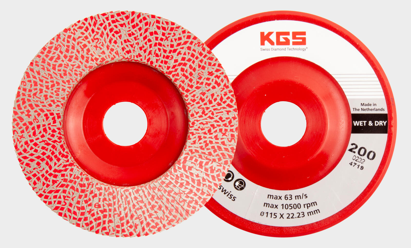 KGS Hybrid® Flap Ø115 mm - Asgat 22,2 mm