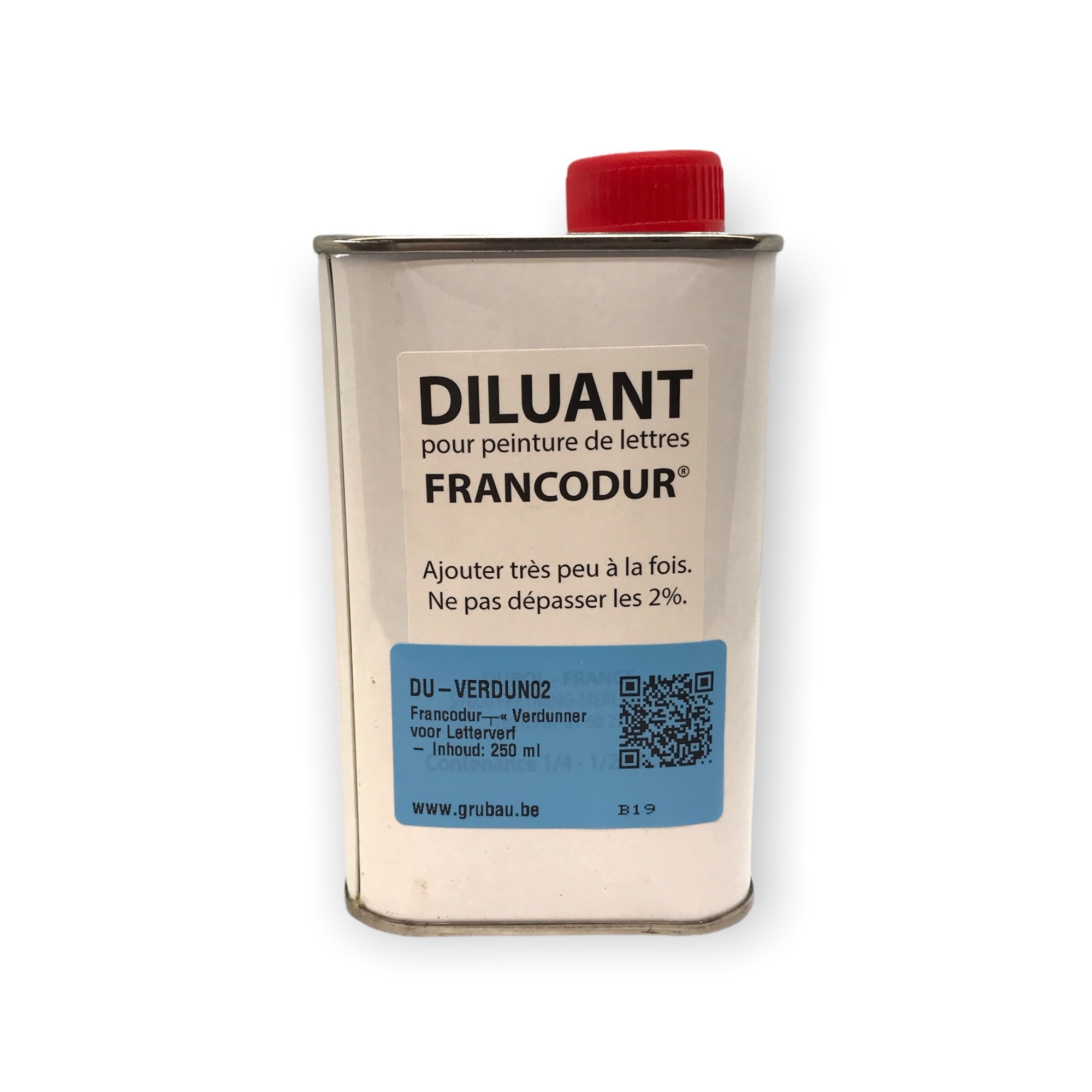 Francodur® Diluant pour Peinture de Lettres