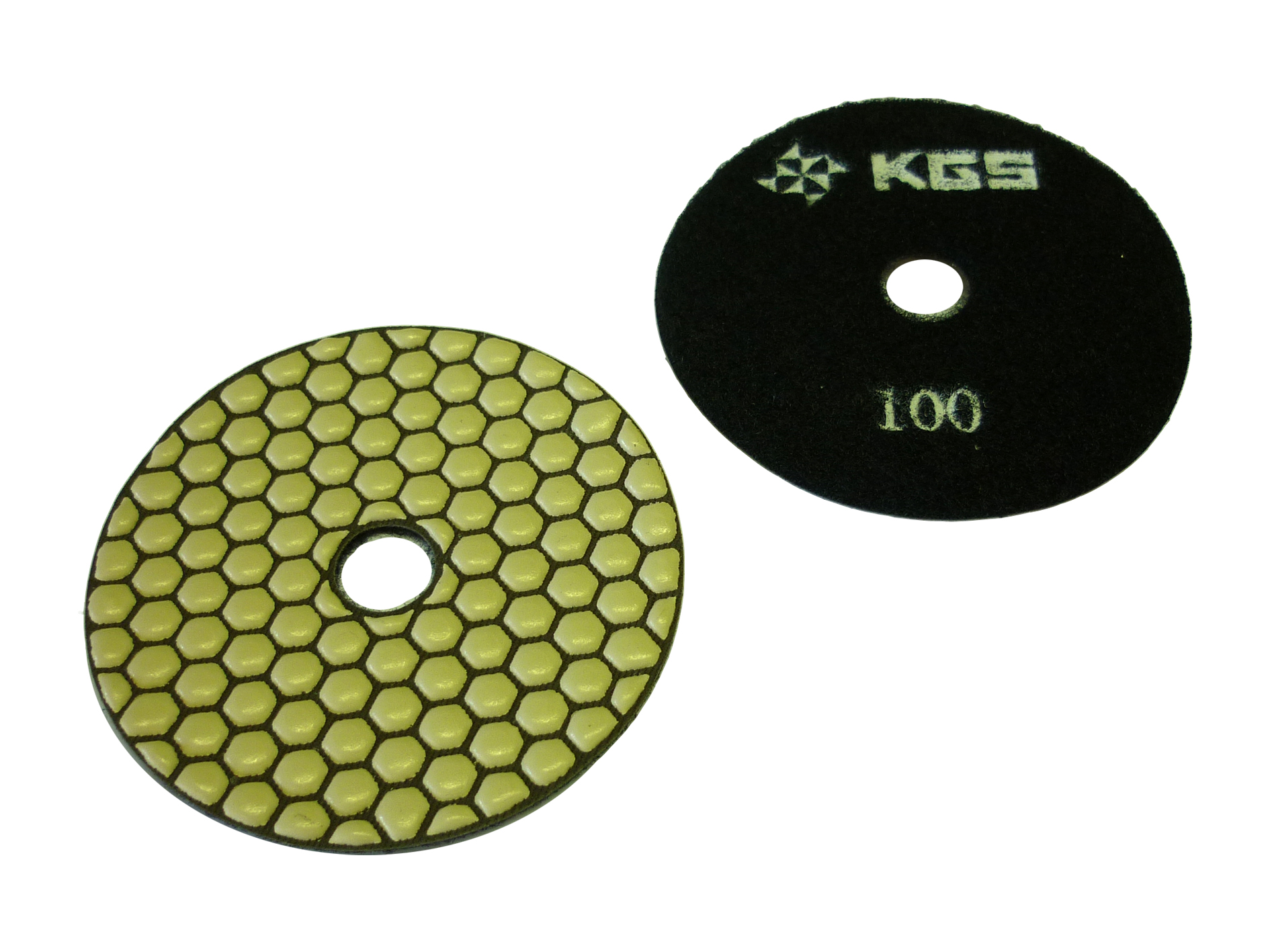 KGS Diamantpad Swiflex® HC Ø100 mm Velcro