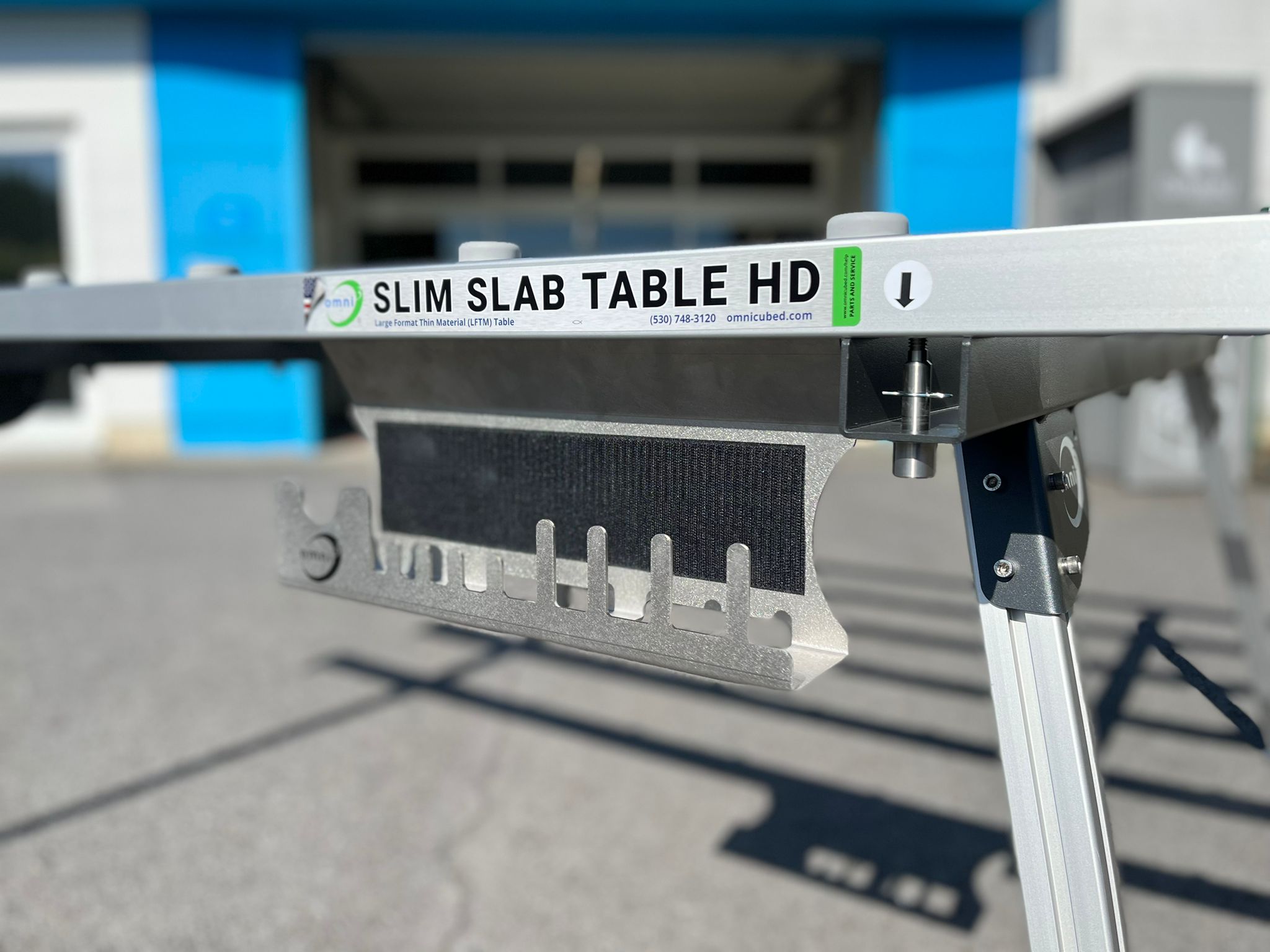 Omni Cubed Slim Slab Table HD Tool Shelf