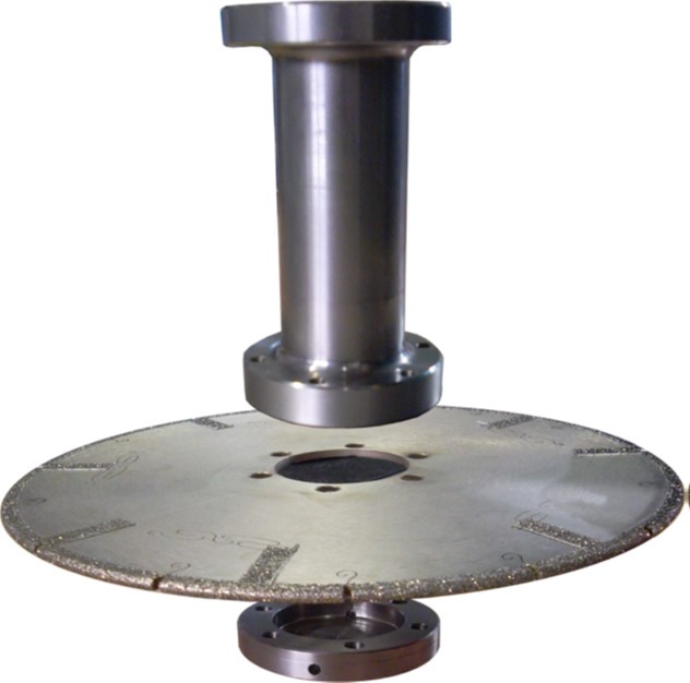 Flens voor Horizontale Diamantzaag (Asgat 50 mm + 6 Gaten)