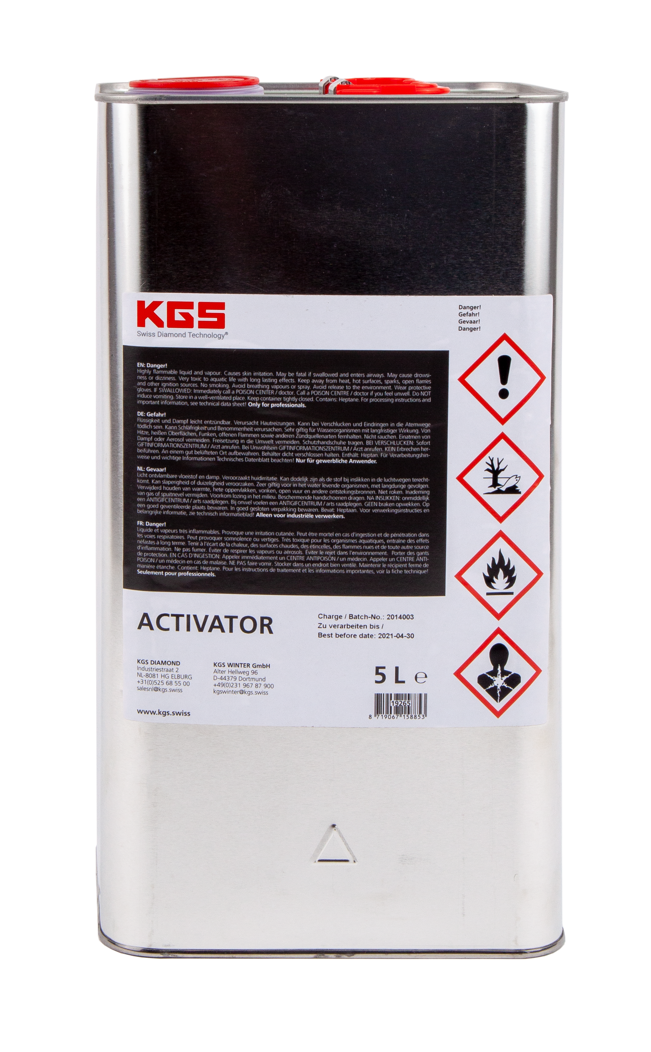 KGS Cyanoacrylaat Secondelijm: Activator 200 ml