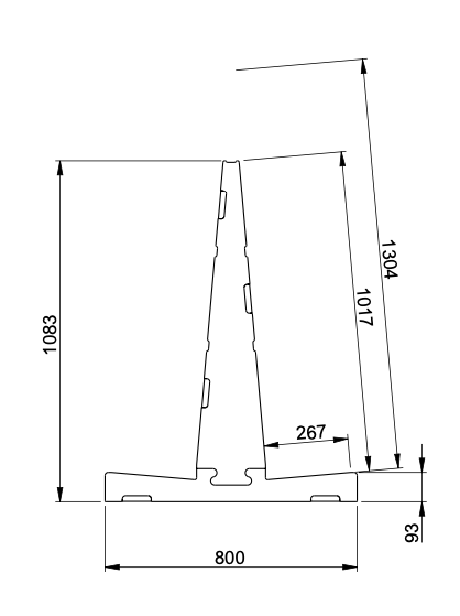 Deltarack Houten Euro Pallet Transportbok SGP80.110