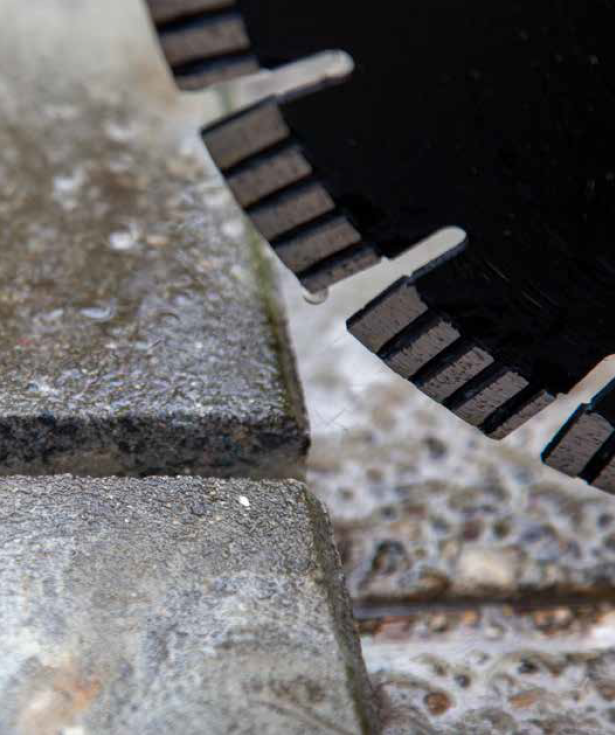 KGS Diamantzaag RED™ K801 voor Beton, Klinker, Bakstenen en Dakpannen